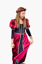 Mittelalterkleid rot Kinder