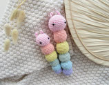 Greifling/Rassel Raupe Regenbogen