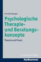 Boeger Annette, Psychologische Therapie- und Beratungskonzepte