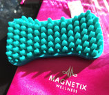 Brosse de massage silicone turquoise