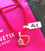 Collier pendentif coeurs