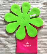 Fleur silicone verte