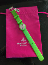 Bracelet silicone vert arbre de vie M à XL