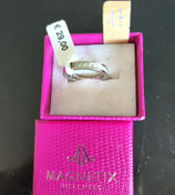 Bague fine zyrconiums taille 17