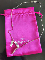 Collier pendentif vertical zyrconium