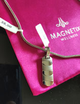 Collier pendentif acier (cuivre) mixte
