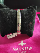 Bracelet elastiqué acier brillant et mat M