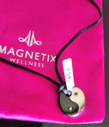 Collier pendentif ying yang mixte