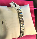 Bracelet elastiqué petits carrés L