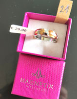 Bague zébrée taille 21