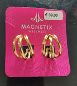 Boucles d'oreilles petites créoles triples plaqué or