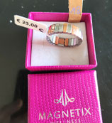 Bague elastique cuivre or rose taille 18