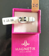 Bague elastique cuivre zyrconiums taille 20