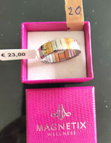 Bague elastique or cuivre taille 20