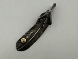 【良品】銀爪小金メタル付特大フェザー右【現行15.26g】