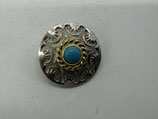 【極美品】金縄ターコイズコンチョ【3.91g】