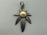 【美品】金メタル付グラス大【5.05g】