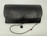【美品】二つ折りロングウォレット【黒】