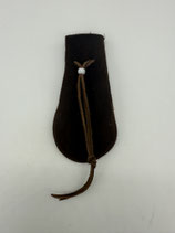 【美品】巾着S【こげ茶】