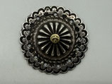 【良品】小金メタル付フラワーコンチョ【14.24g】