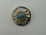 【美品】金縄ターコイズコンチョ3.99g