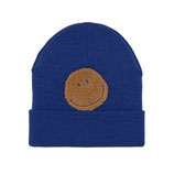 Beanie Mütze Smile Blau