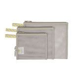Mesh Bag - 3er Set Beige
