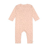 Pyjama Streifen Grau, Punkte Rosa