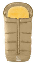 Komfort 2-in-1 Fußsack Beige