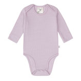 LÄSSIG Baby-Body mit Langarm Gerippt
