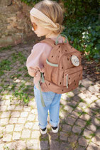 Kinder-Rucksack Happy Prints Karamell