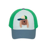Basecap Kinder - Hund, Blau