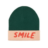 Beanie Mütze Smile Grün