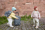 Kinder-Trolley Happy Prints Blau