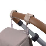 Kinderwagen- Haken Beige