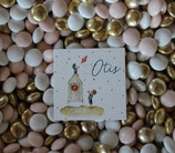 Ontwerp accessoire = stickers, labels, inlegkaart babyborrel, ...