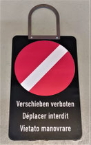 Haltesignal "Verschieben verboten"