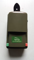 Militär-Taschenlampe grün/weiss/rot LED