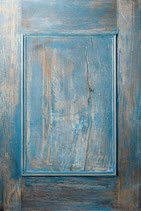Vinyl Blue Door