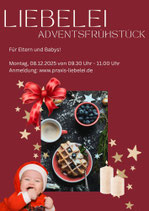 liebelei Adventsfrühstück für Eltern und Babys
