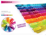 TRYME Flauta de Colores Transparente