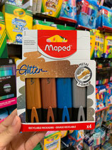 MAPED Marcadores Metalicos Glitter 4