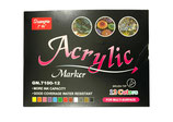 Acrylic Marker Brush 12 (GN.7100-12)