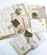 Bookmark Vintage (Búho,Pollito, Gatito, Conejito)