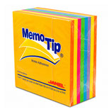 MEMO TIP Block de notas Colores Neón 3 X 3 c/400 hojas