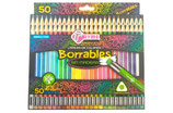 TRYME Lapices de Colores Borrables Sin Madera 50 (1450)
