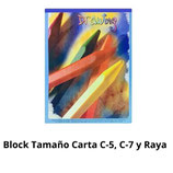 Block Hojas Papel Bond Tamaño Carta