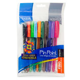 AZOR Bolígrafo Pinpoint Colores intensos 10 (Mandala)