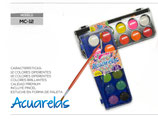 Tryme Acuarelas de Colores c/12 (MC-12)