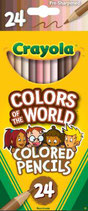 CRAYOLA Colors World Lapices de Colores 24